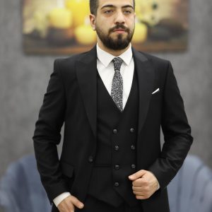 کت و شلوار اورجینال برند Savara مدل 10000 Slimfit Yelek Takım Elbise کد 833516165