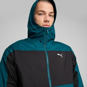 کت اورجینال برند Puma مدل Mesh Lined Kapüşonlu Rüzgarlık کد 871647167