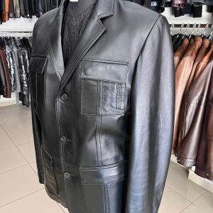 کت اورجینال برند Lidya deri مدل Erkek Blazer Hakiki Deri Ceket کد 852171916