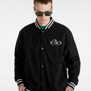 کت اورجینال برند Vans مدل Scuttle Baseball Jacket VN000HMNBLK کد 867143106